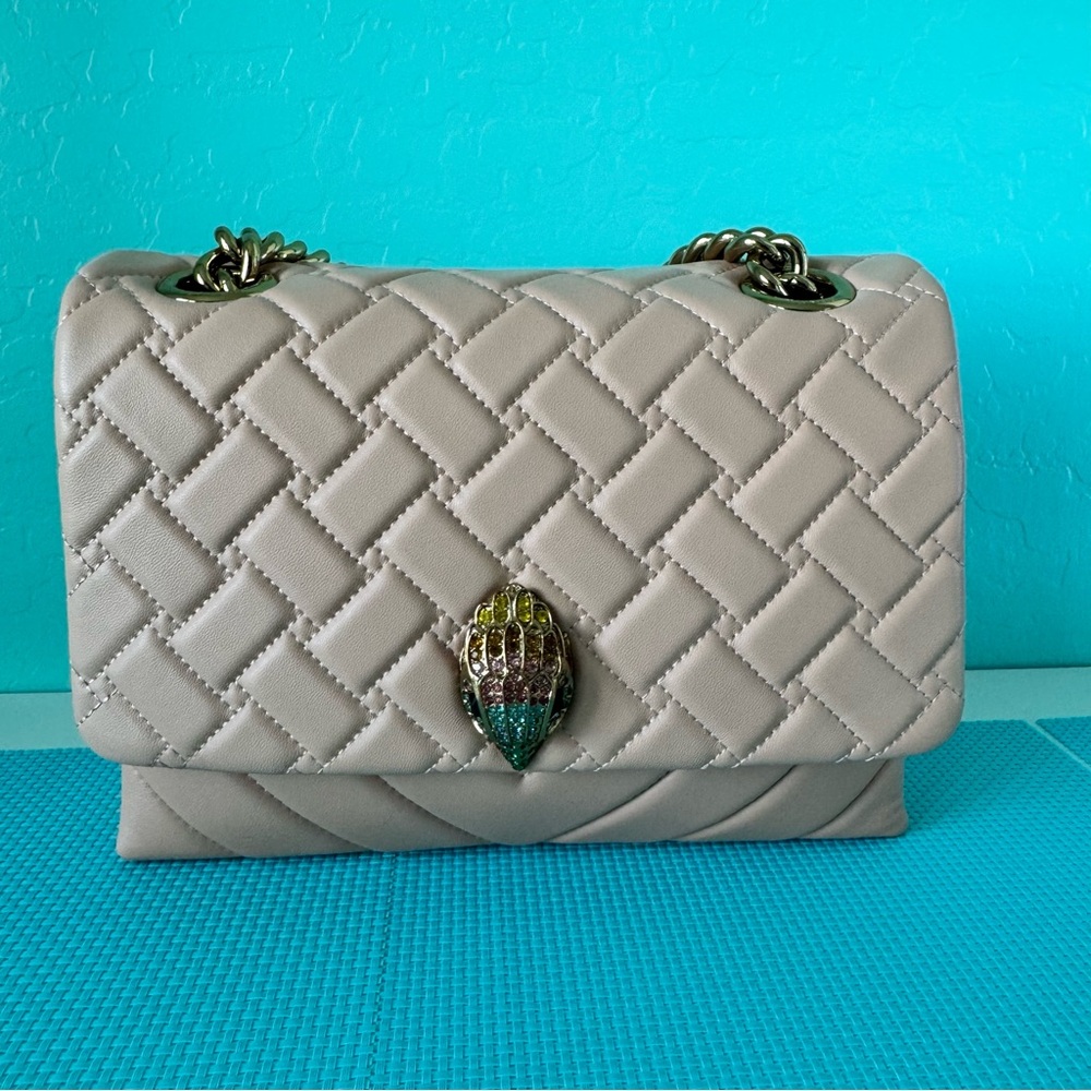 Kurt Geiger Large Kensington Cross Body BLUSH